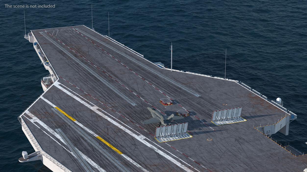 3D model USS George Washington With Aircraft