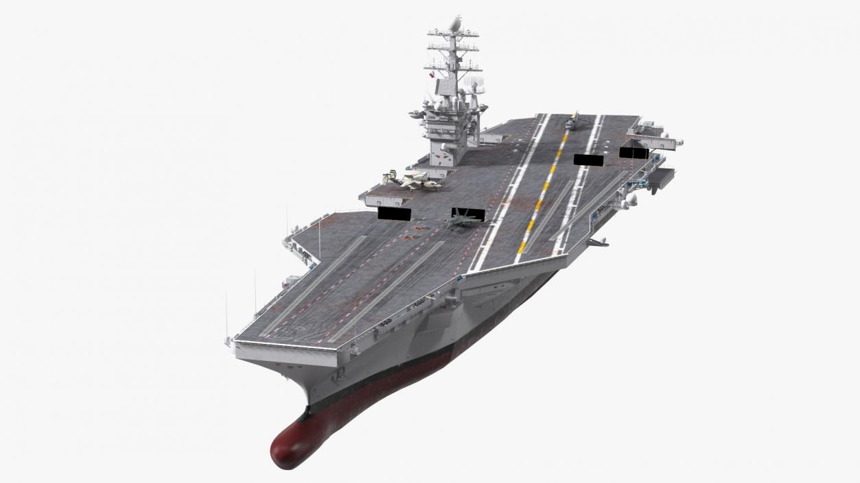 3D model USS George Washington With Aircraft