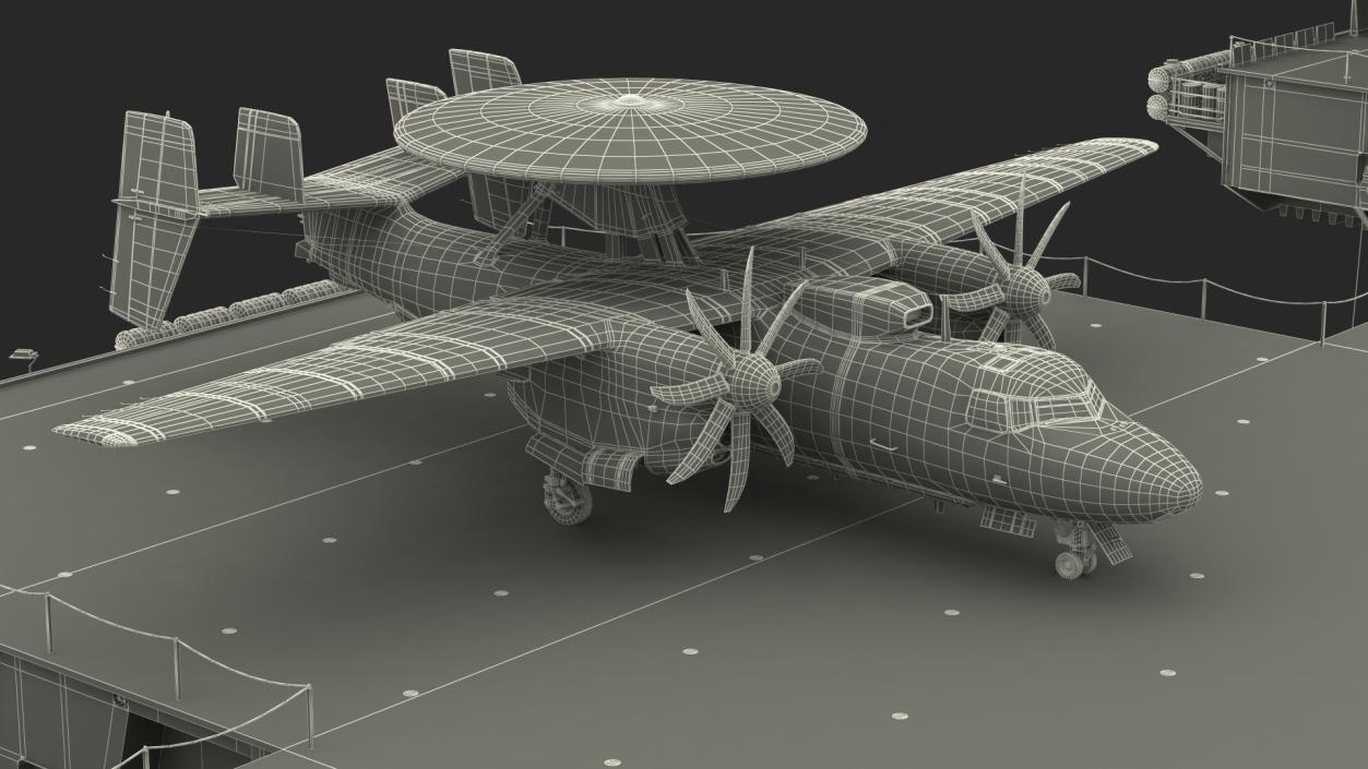 3D model USS George Washington With Aircraft