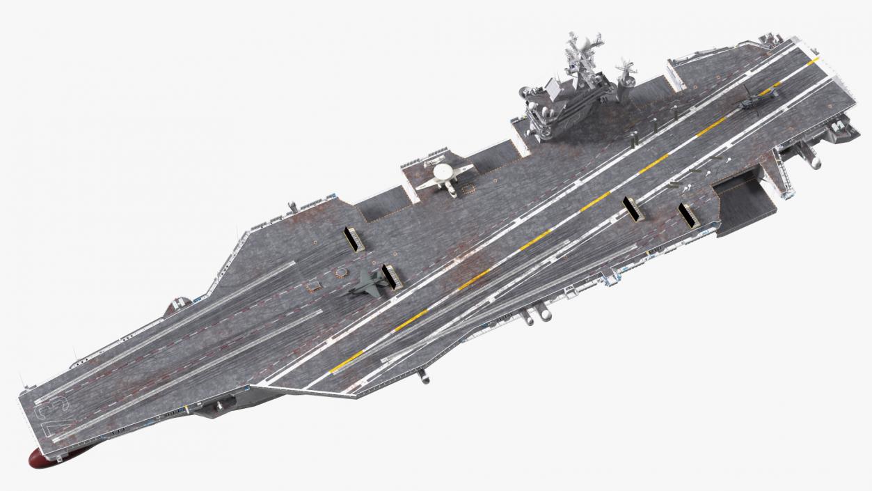 3D model USS George Washington With Aircraft