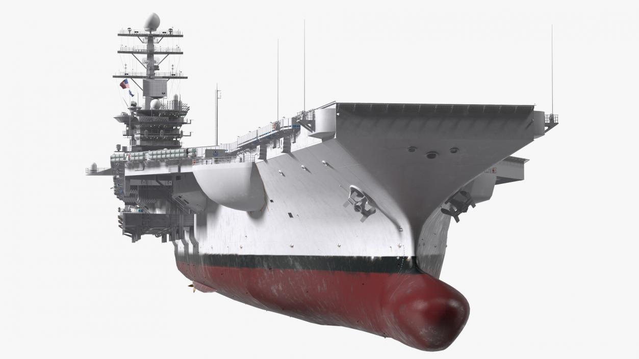 3D model USS George Washington With Aircraft