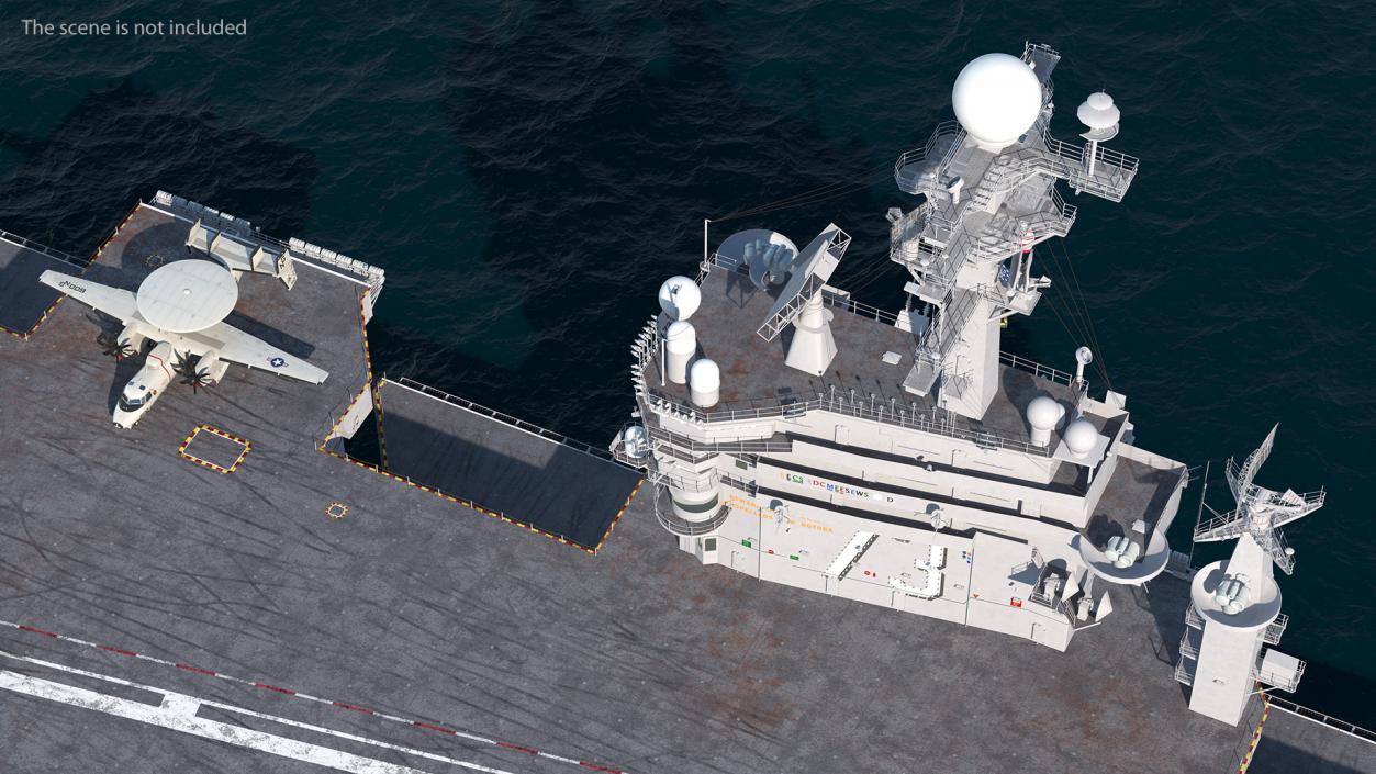 3D model USS George Washington With Aircraft