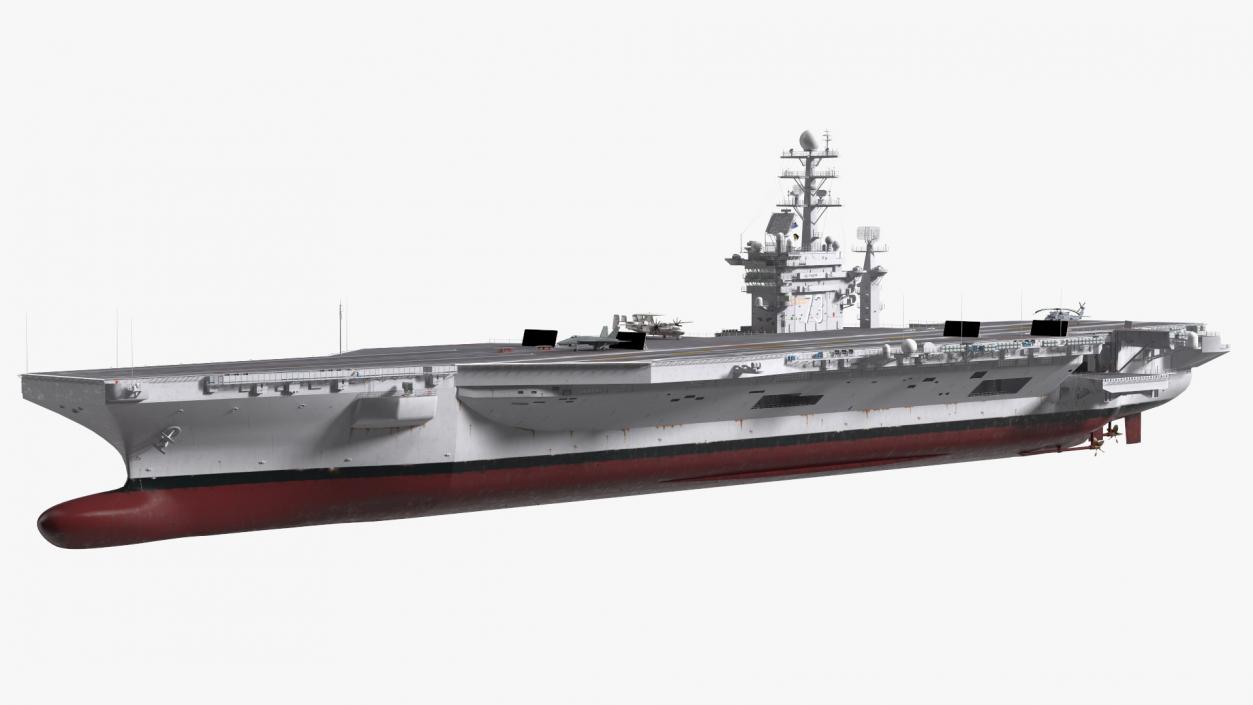 3D model USS George Washington With Aircraft