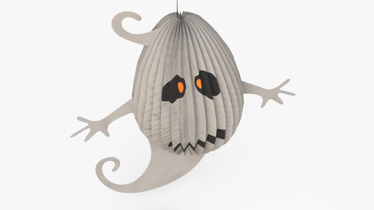 3D Halloween Ghoust Paper Decorations 2