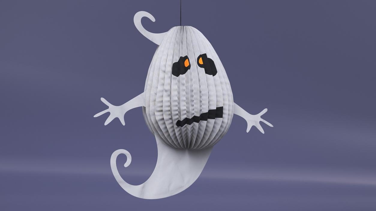 3D Halloween Ghoust Paper Decorations 2