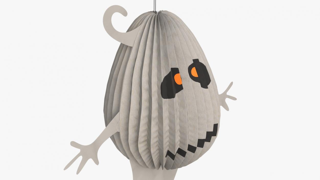 3D Halloween Ghoust Paper Decorations 2