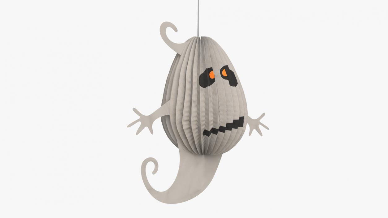 3D Halloween Ghoust Paper Decorations 2