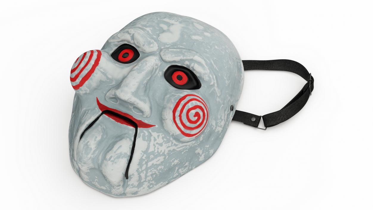 Lying Billy Puppet Vacuform Mask 3D