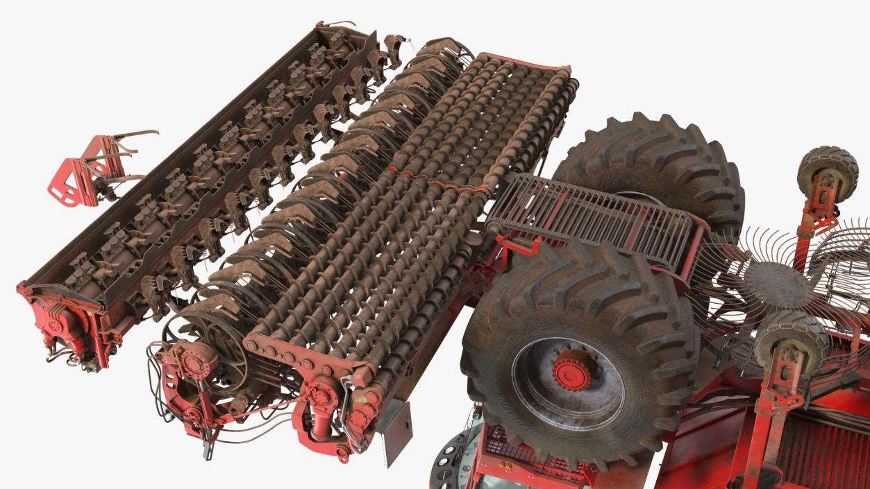 3D model Dirty Beet Harvester HOLMER Terra Dos T4-30 Rigged