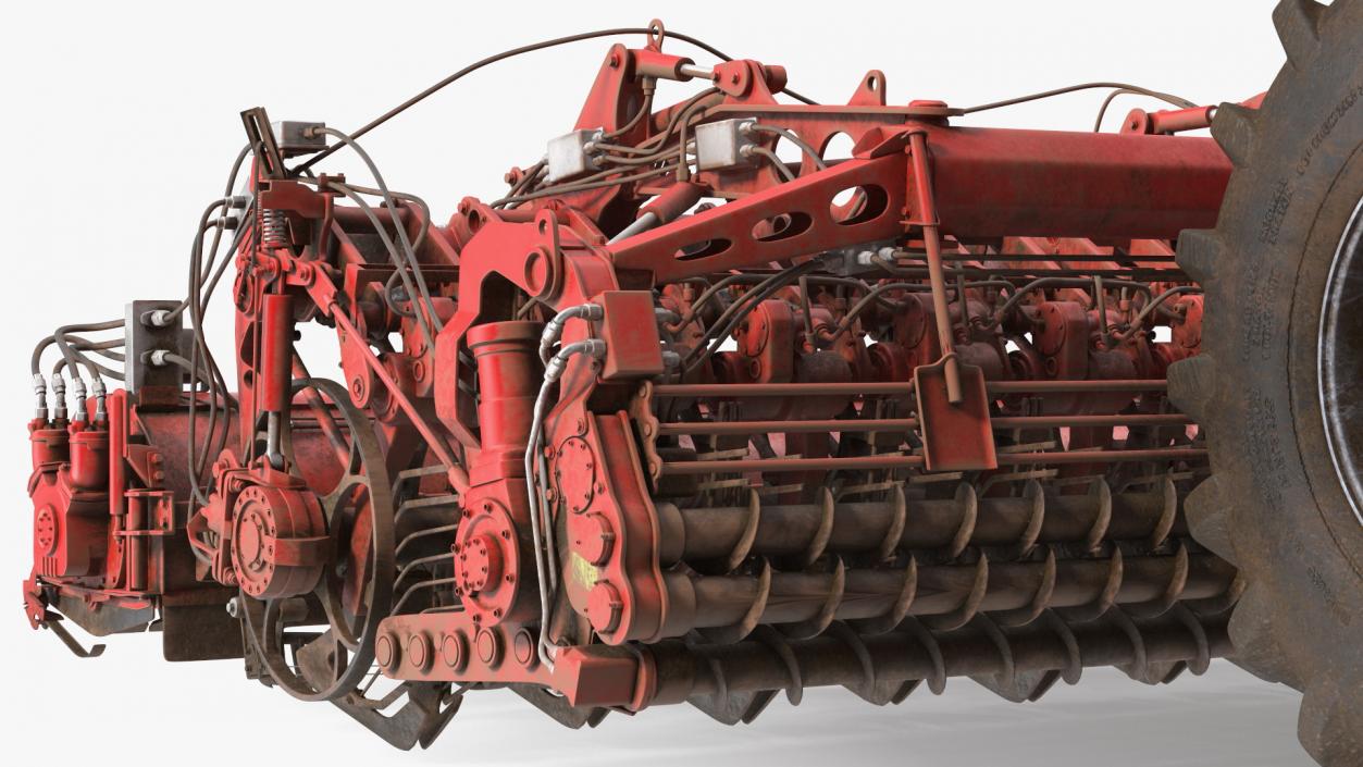 3D model Dirty Beet Harvester HOLMER Terra Dos T4-30 Rigged