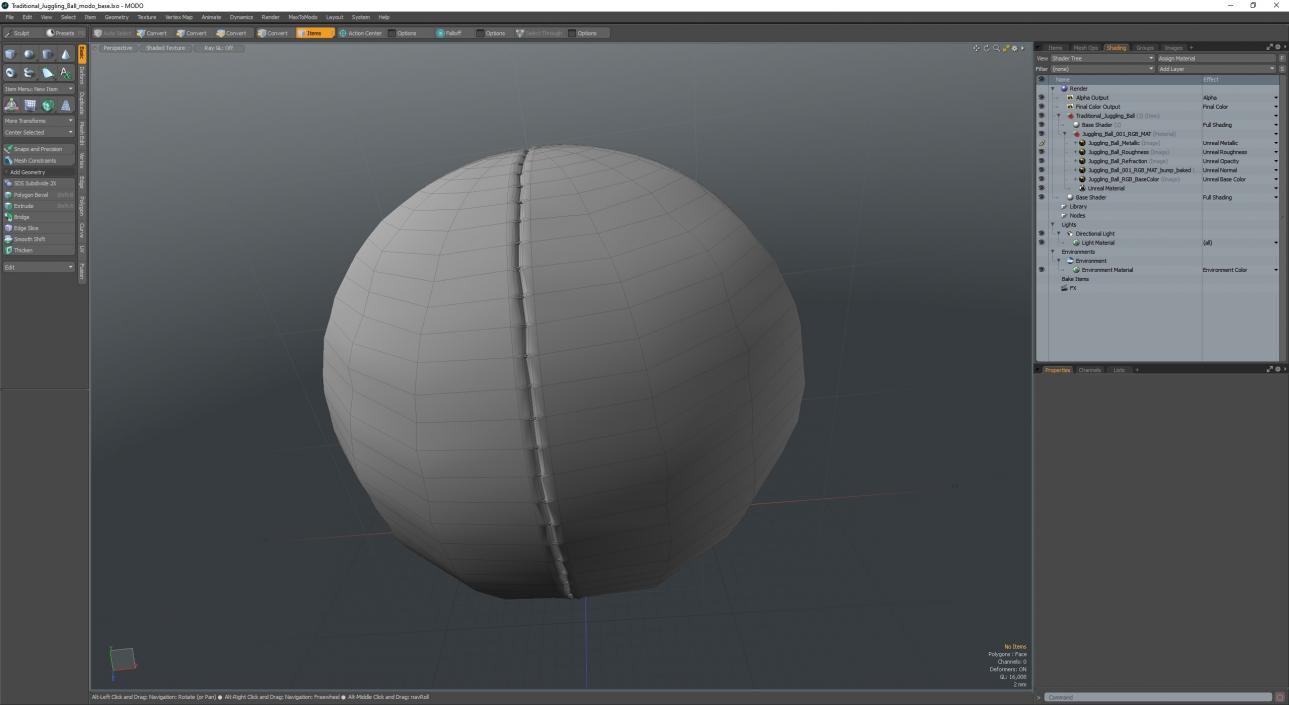 3D model Traditional Juggling Ball