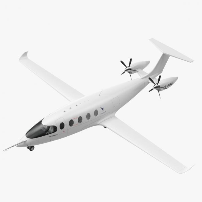 Eviation Alice Electric Aircraft 2 3D model