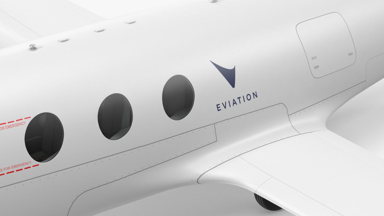 Eviation Alice Electric Aircraft 2 3D model