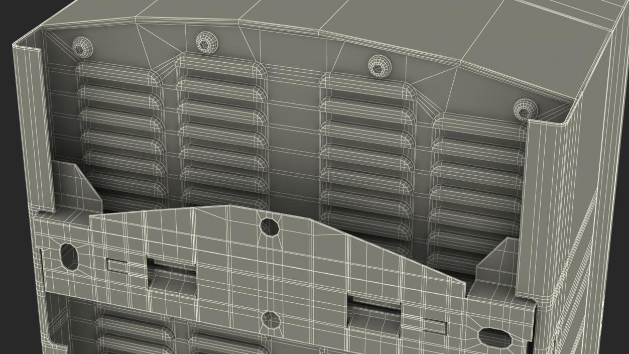 3D SolarEdge Inverter Secondary Unit model