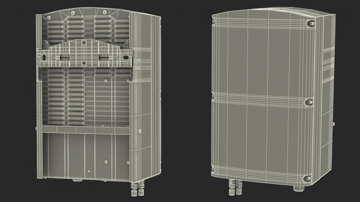 3D SolarEdge Inverter Secondary Unit model