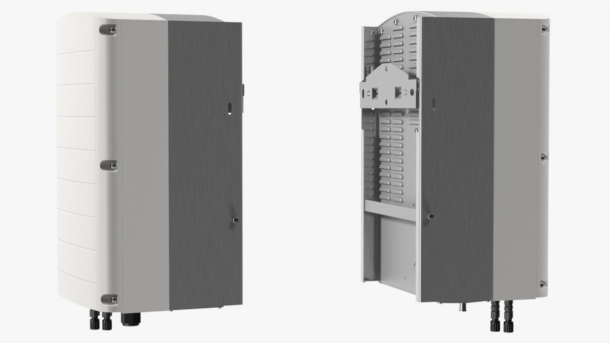 3D SolarEdge Inverter Secondary Unit model