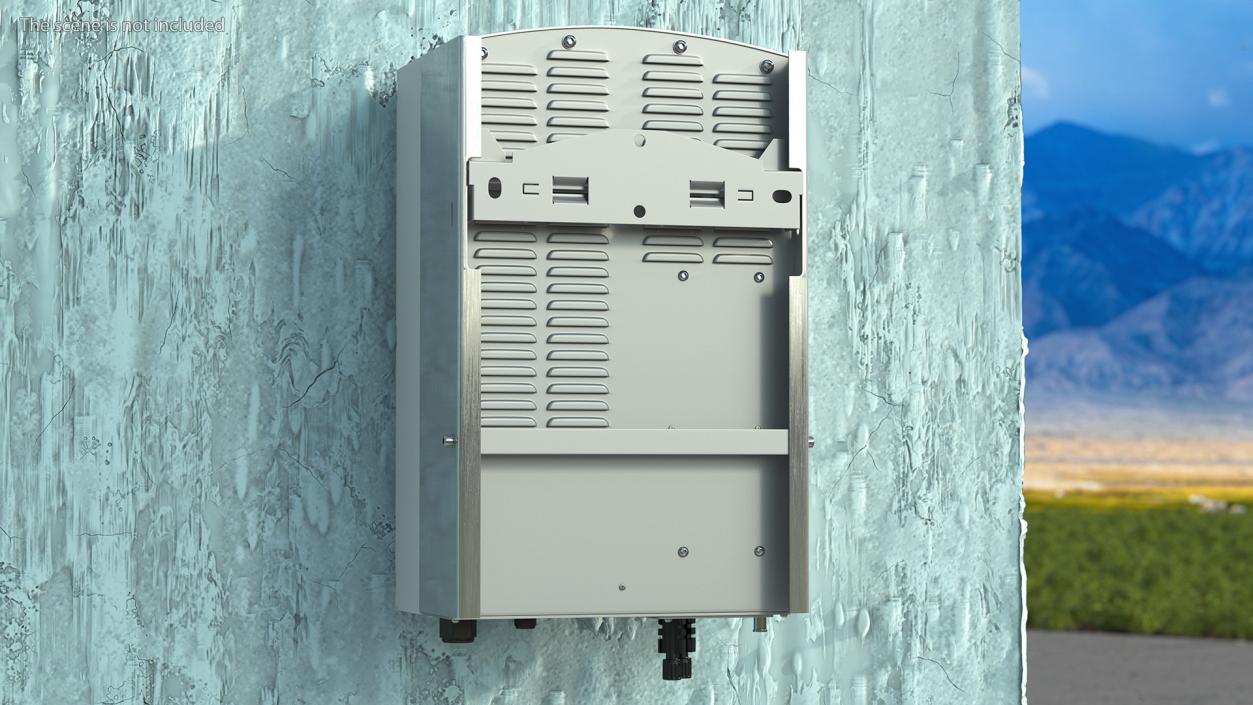 3D SolarEdge Inverter Secondary Unit model