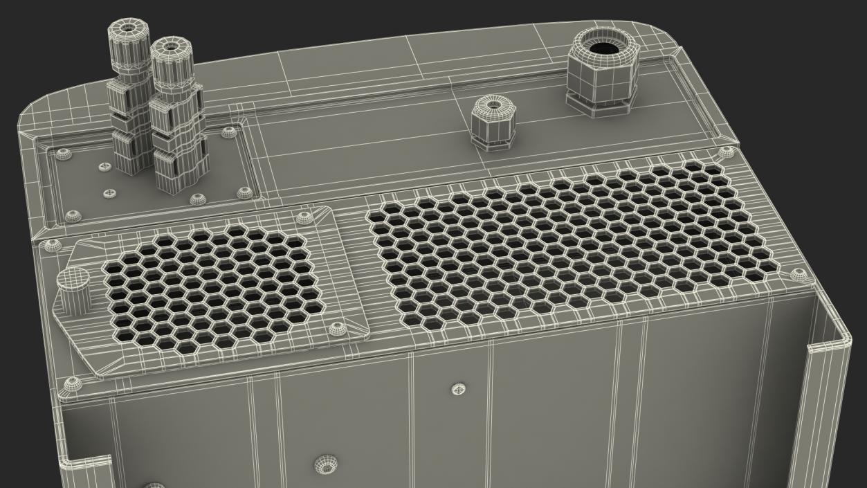 3D SolarEdge Inverter Secondary Unit model