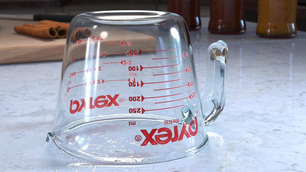 Measuring Cup 250ml 3D model