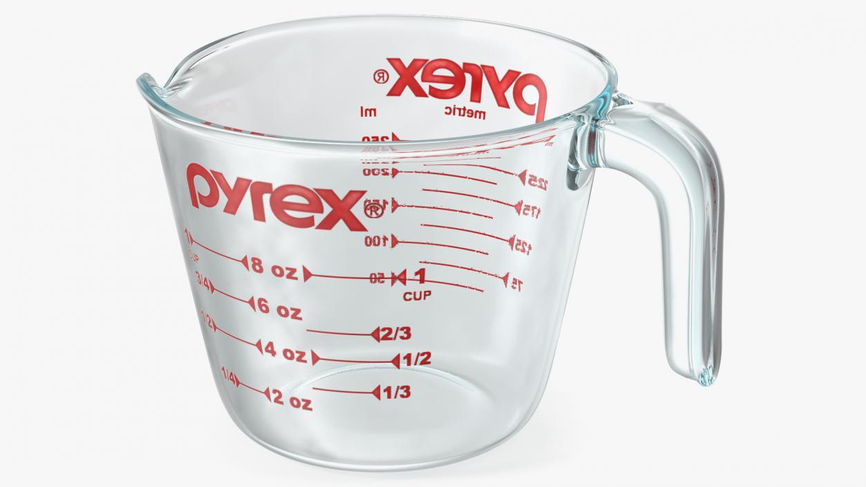 Measuring Cup 250ml 3D model