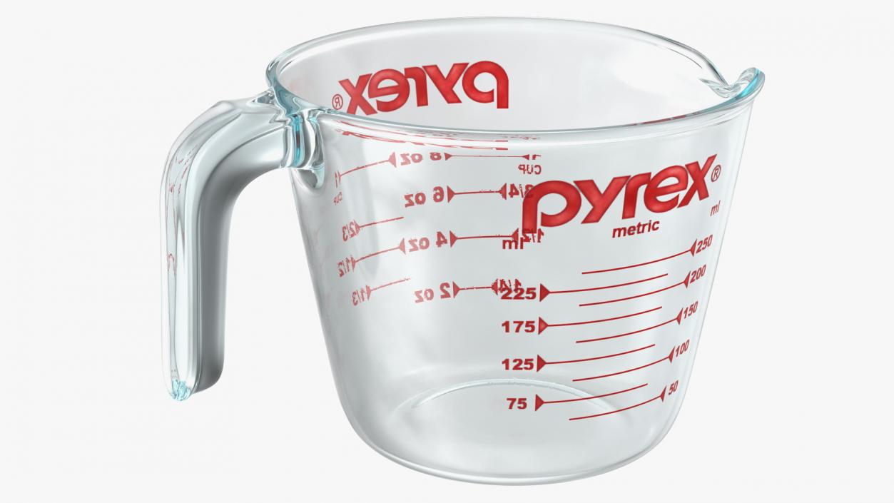 Measuring Cup 250ml 3D model