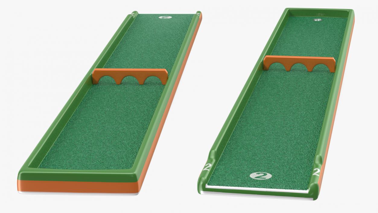 Minigolf 35 Portable Course Hole 2 3D model