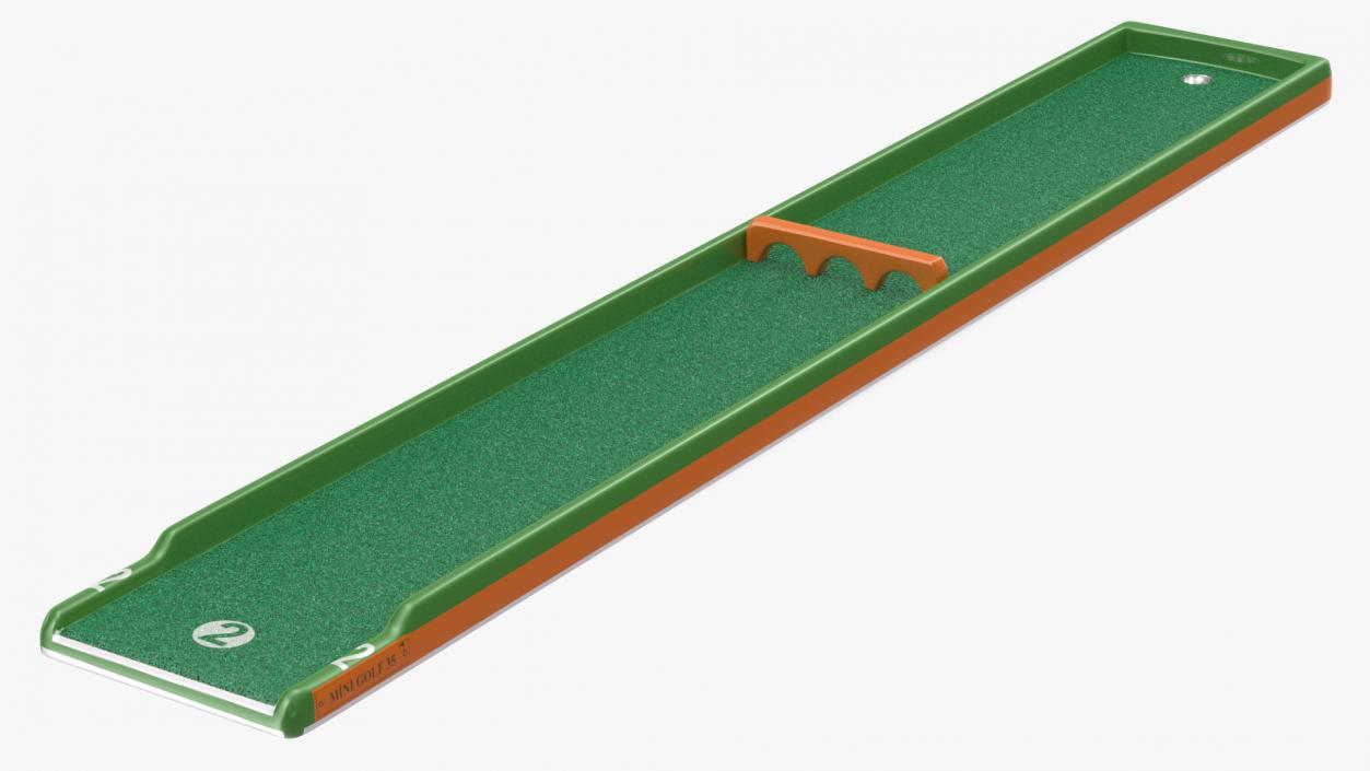 Minigolf 35 Portable Course Hole 2 3D model