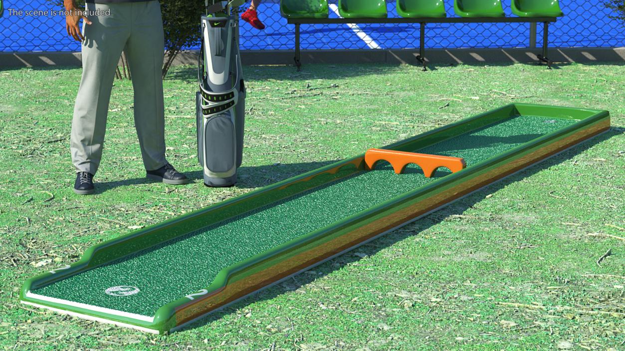 Minigolf 35 Portable Course Hole 2 3D model