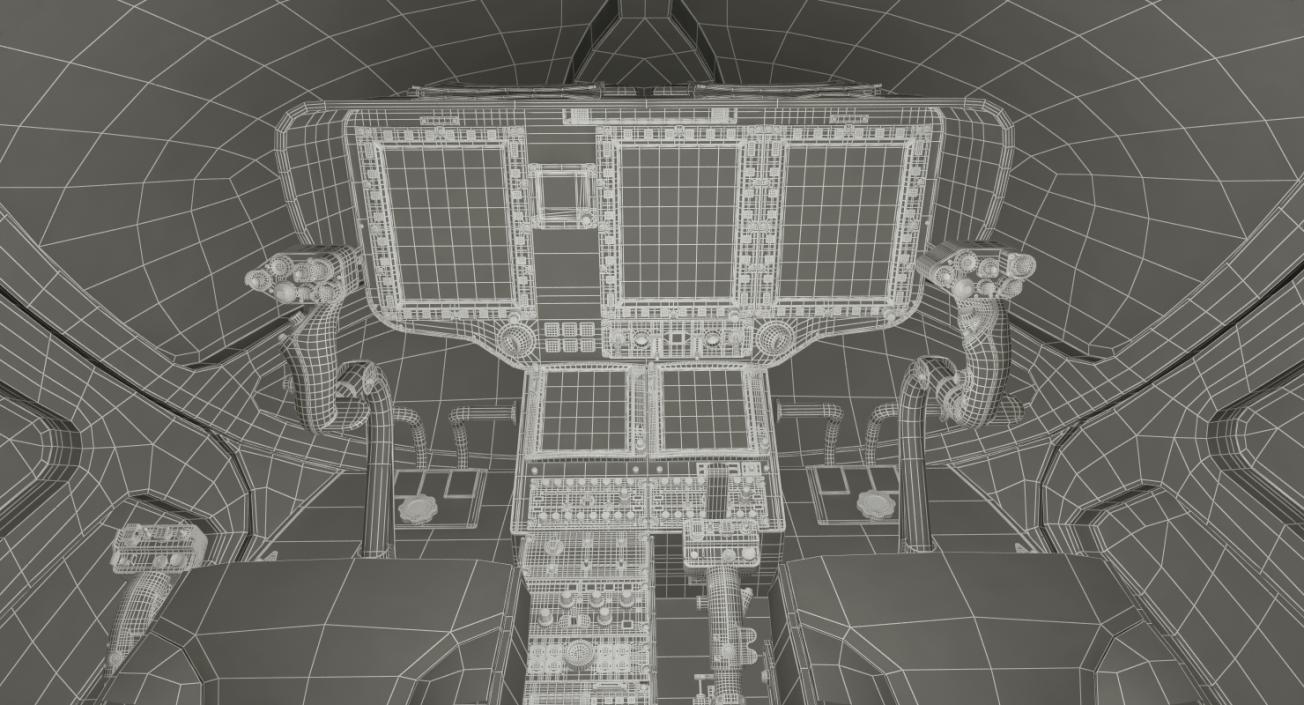 3D Airbus Helicopters H145 with Cockpit Rigged model