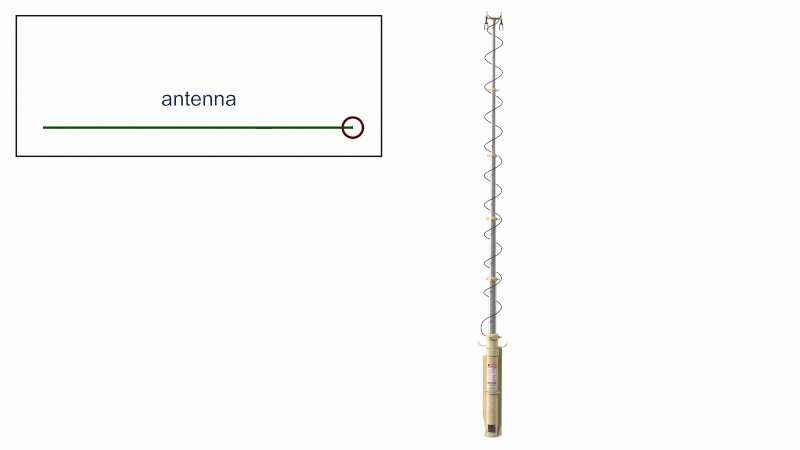 Iron Dome Antenna Rigged 3D model