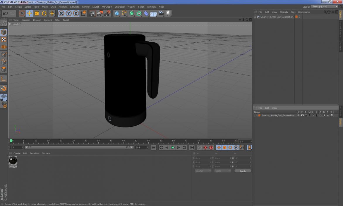 3D model Smarter iKettle 3rd Generation