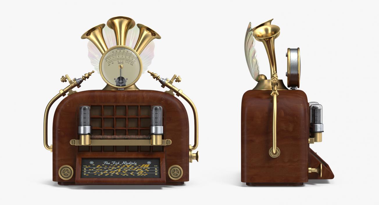 3D model Retro Audio Devices Collection