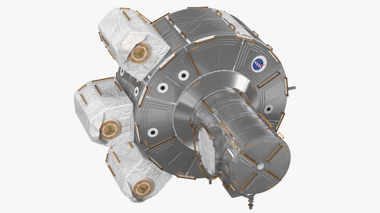 3D model ISS Quest Joint Airlock Module