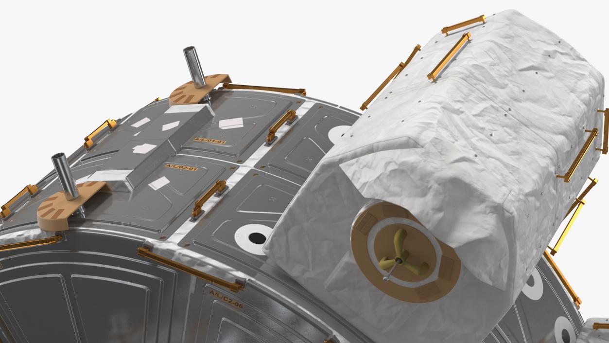 3D model ISS Quest Joint Airlock Module