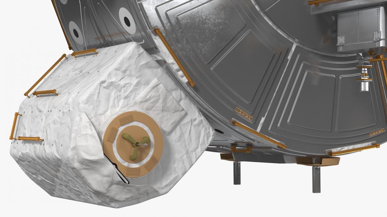 3D model ISS Quest Joint Airlock Module