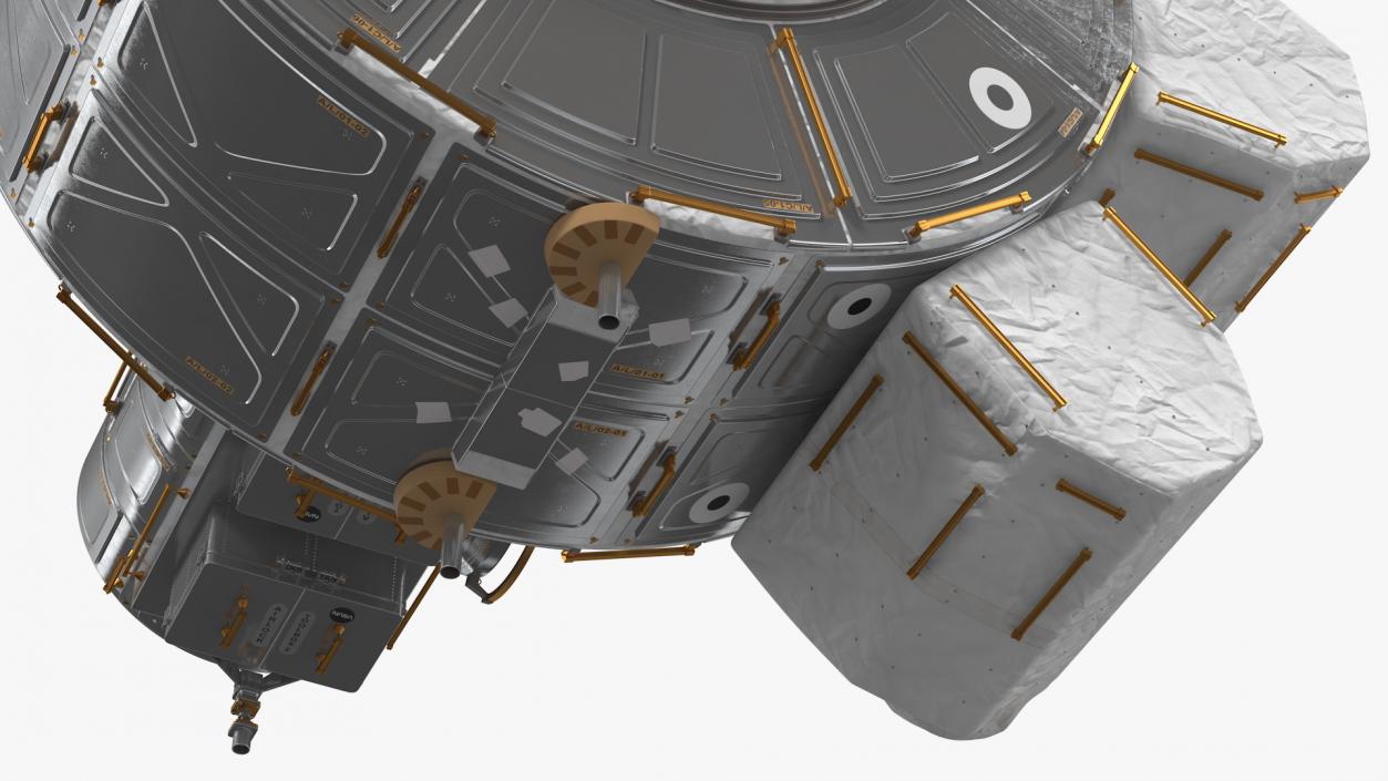 3D model ISS Quest Joint Airlock Module