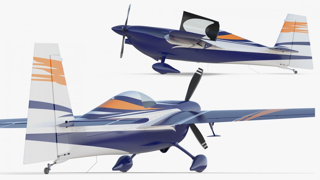 Sport Aerobatic Aircraft Generic 3D