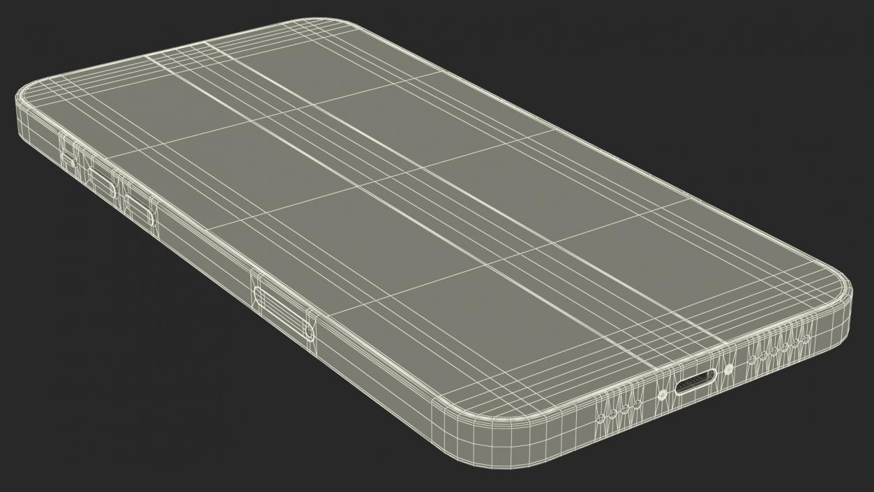 3D model Apple iPhone 14 Pro Max Silver