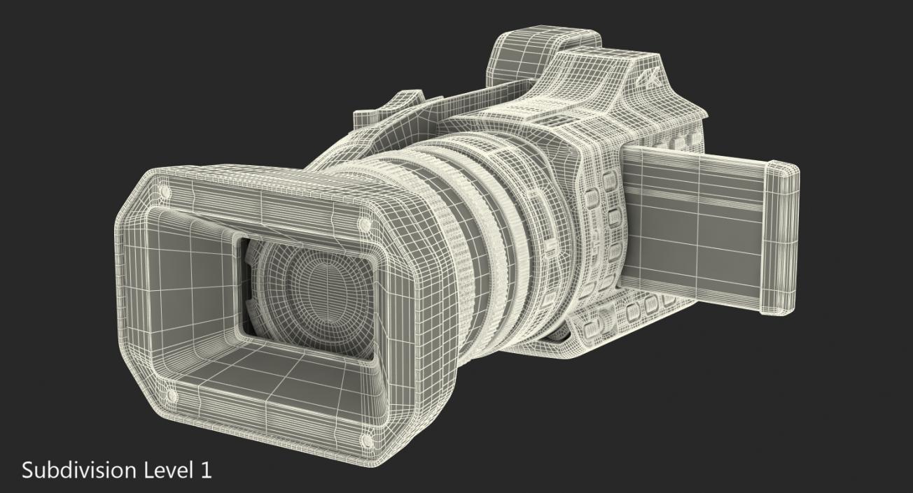 3D model Full HD Camcorder Generic