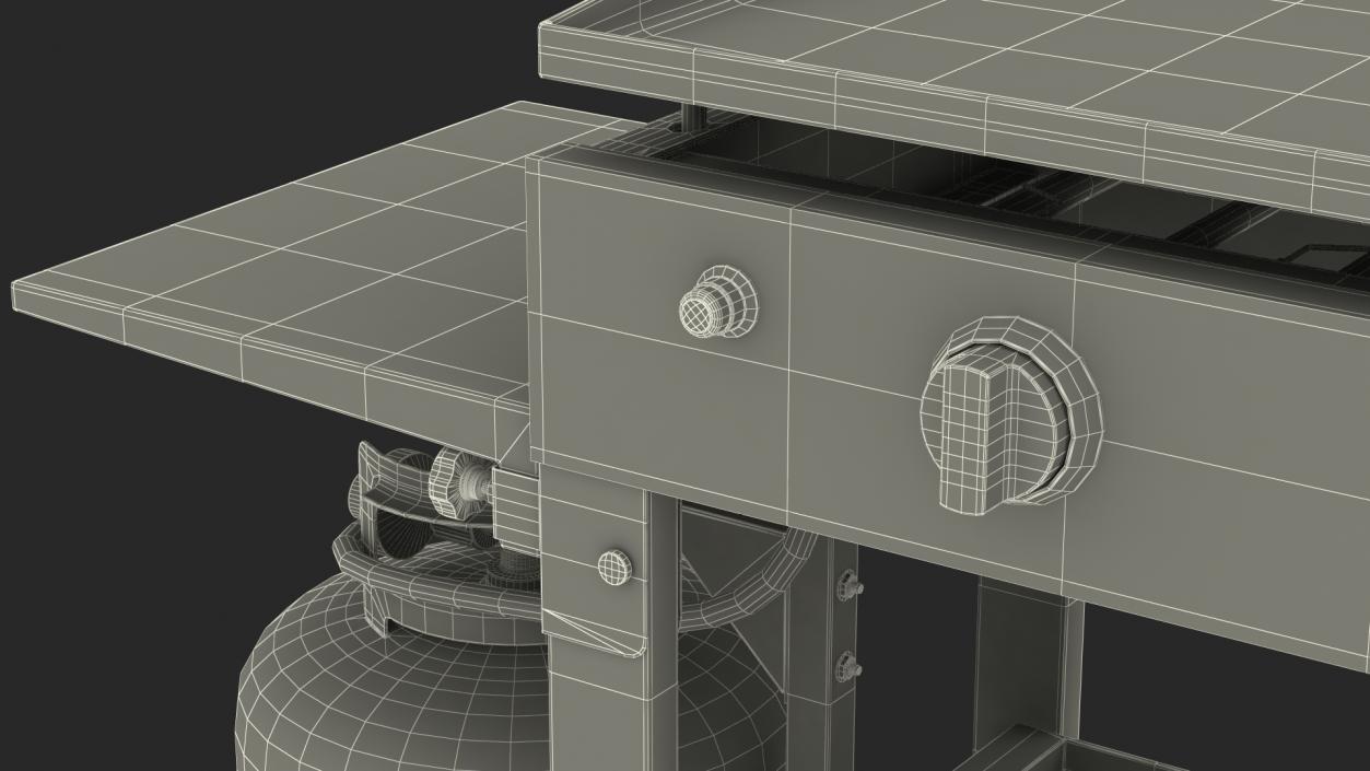 3D model Blackstone Outdoor Flat Top Gas Griddle Dusty