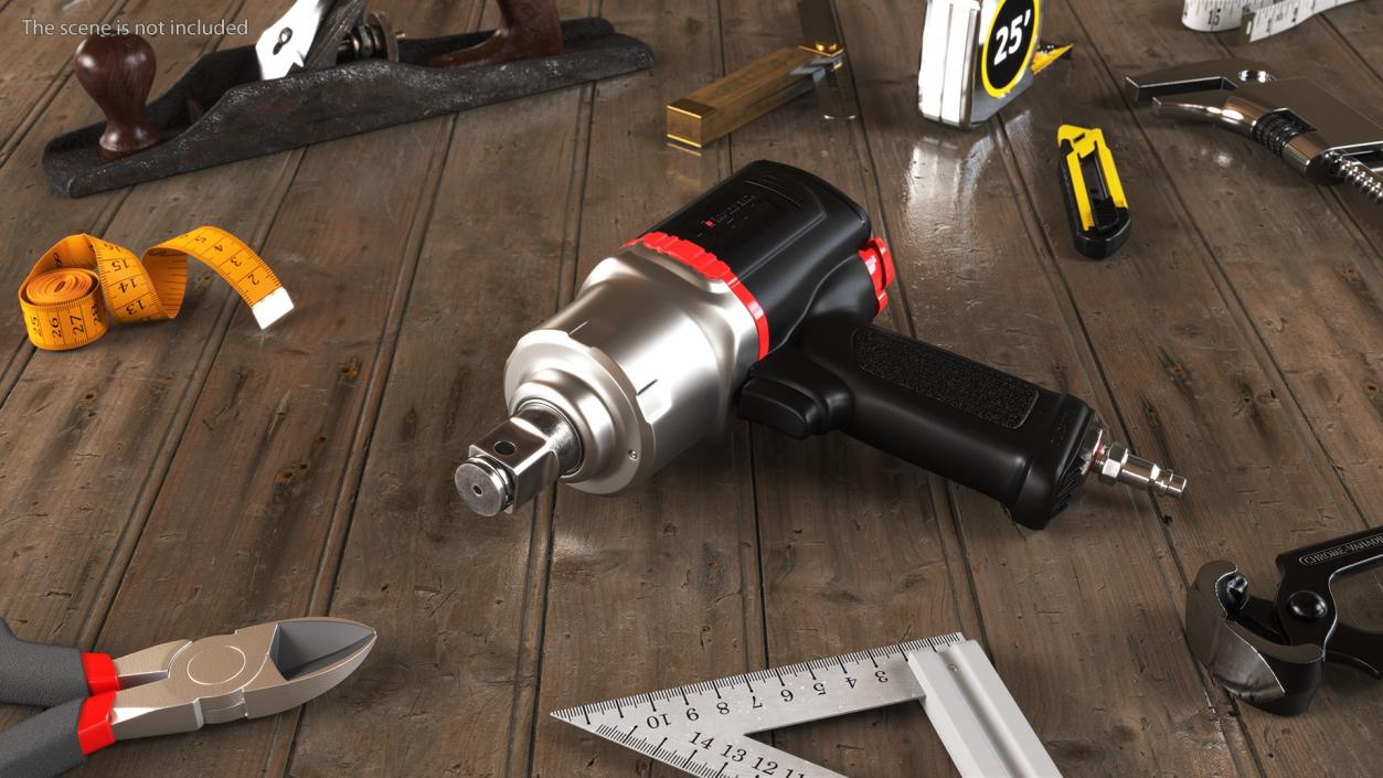 3D Vigor Air Impact Wrench model