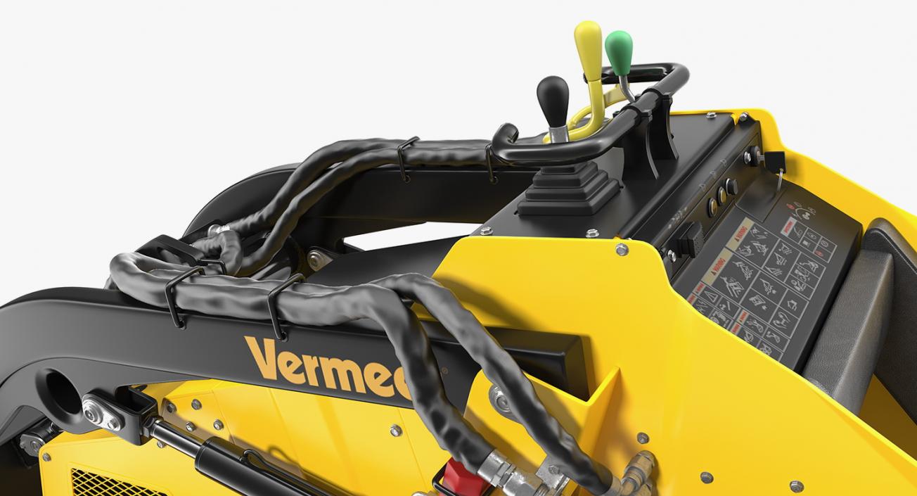 3D Mini Loader Vermeer S450TX with Bucket model