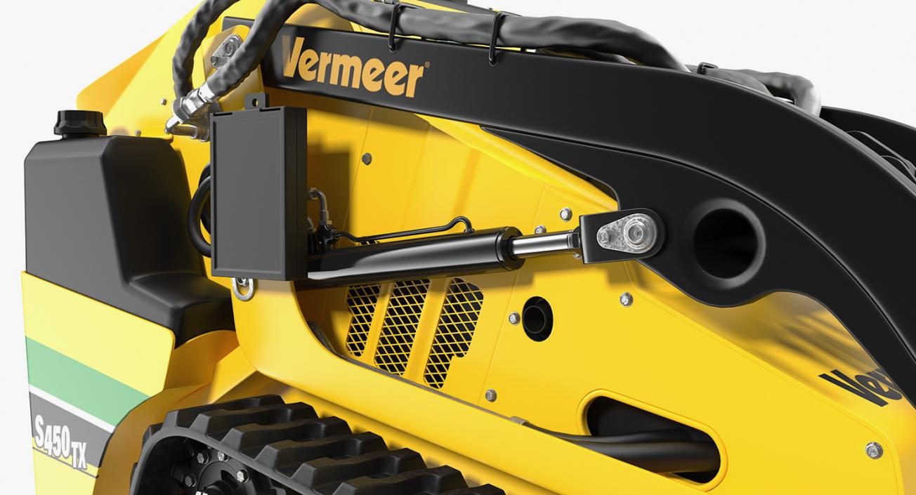 3D Mini Loader Vermeer S450TX with Bucket model