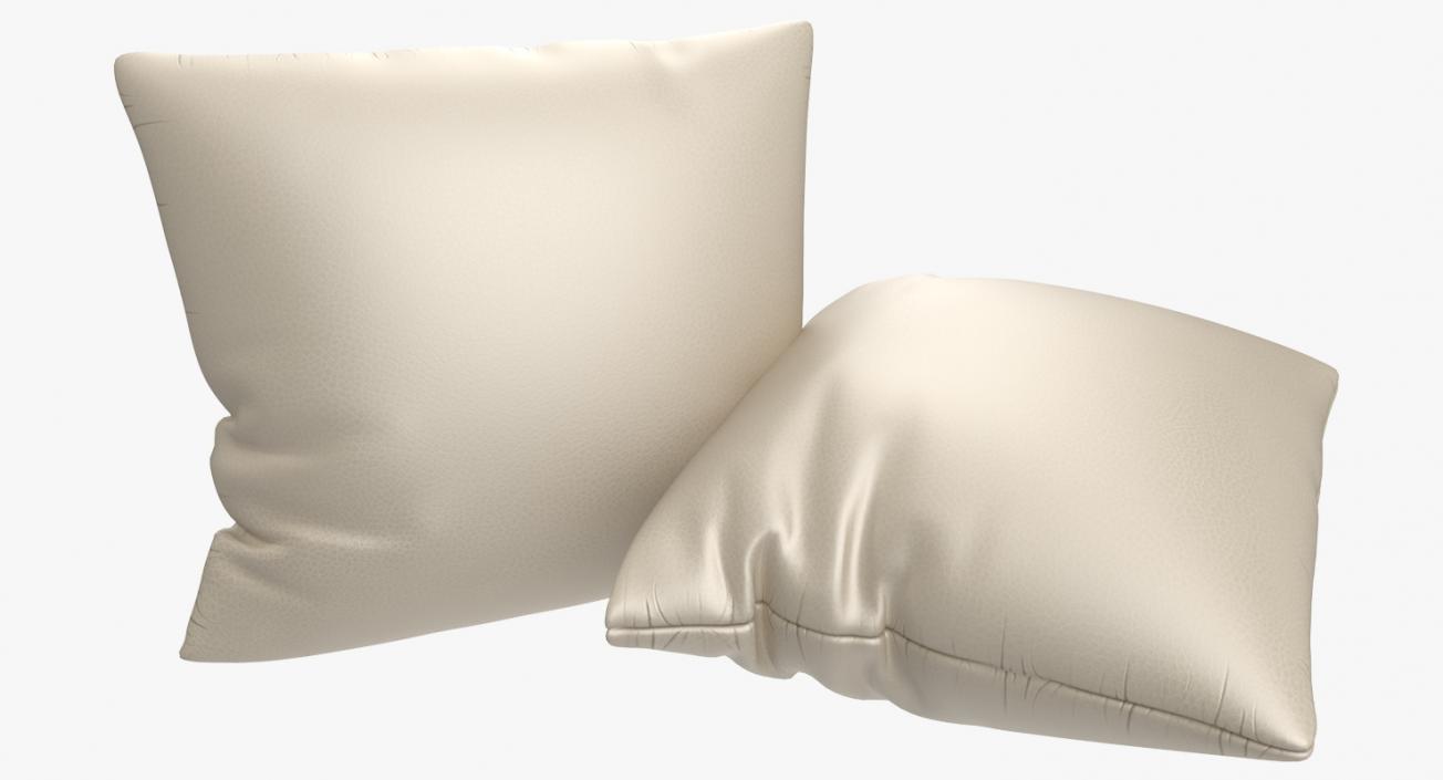 Leather Pillow 3D model