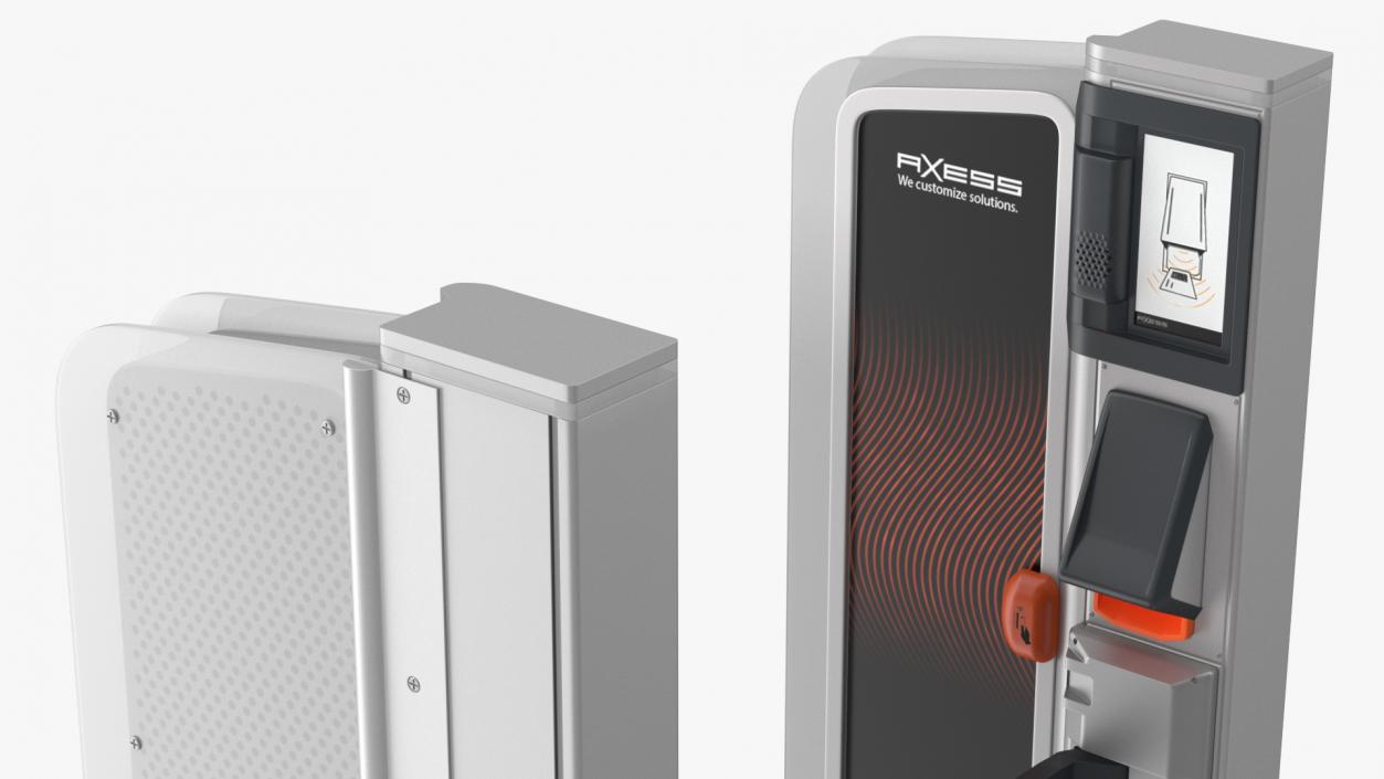 Axess AX500 Smart Gate Flap 3D