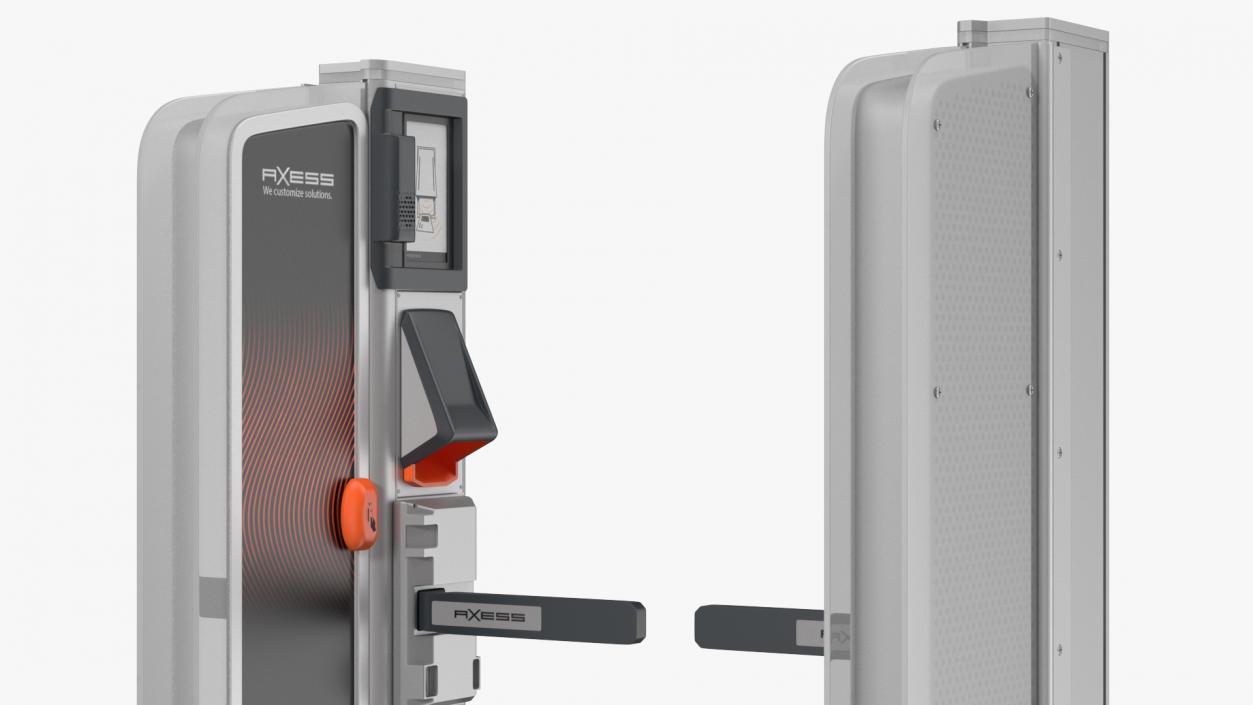 Axess AX500 Smart Gate Flap 3D