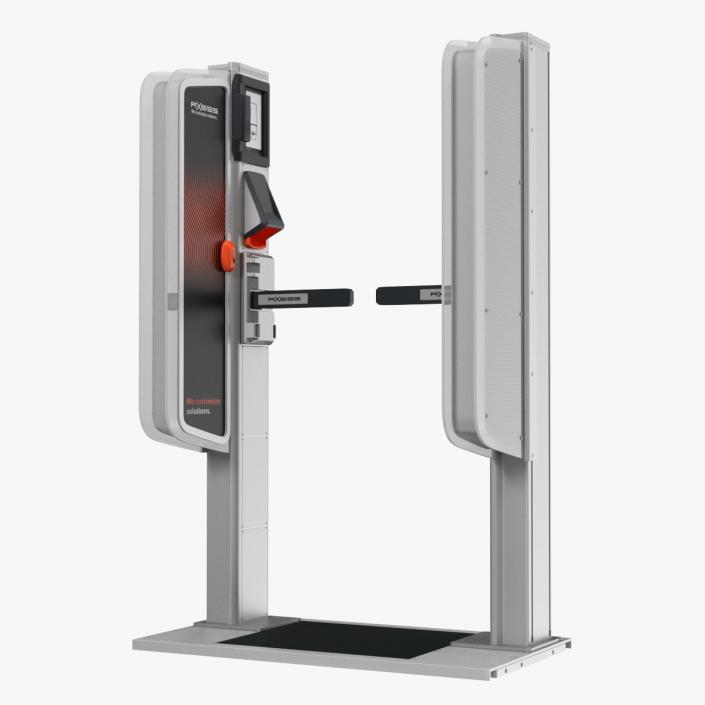 Axess AX500 Smart Gate Flap 3D