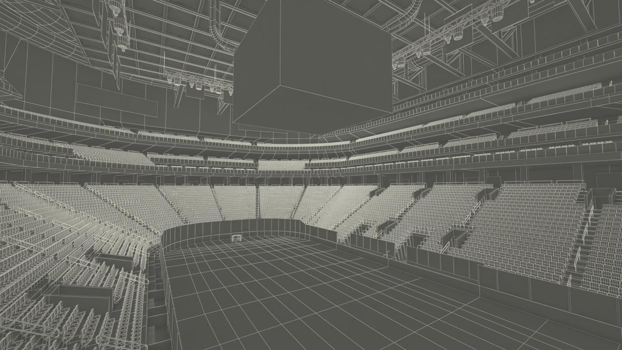 NHL Arena 3D model