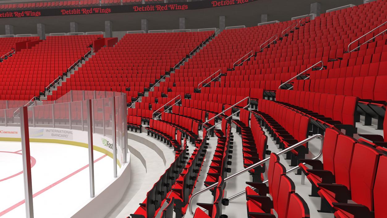 NHL Arena 3D model