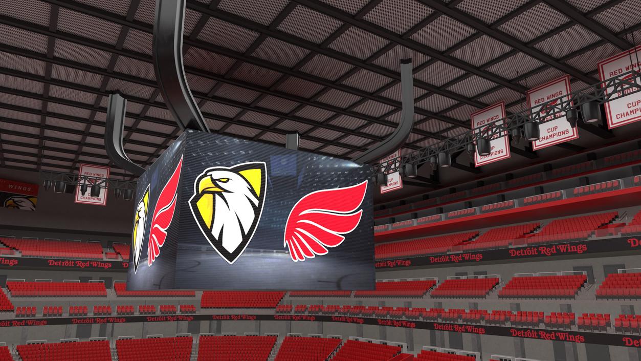 NHL Arena 3D model